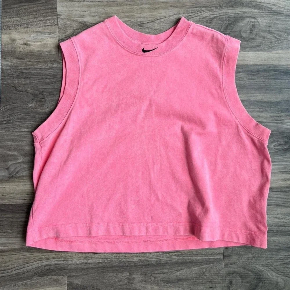 Nike pink tank top - Picture 1 of 4